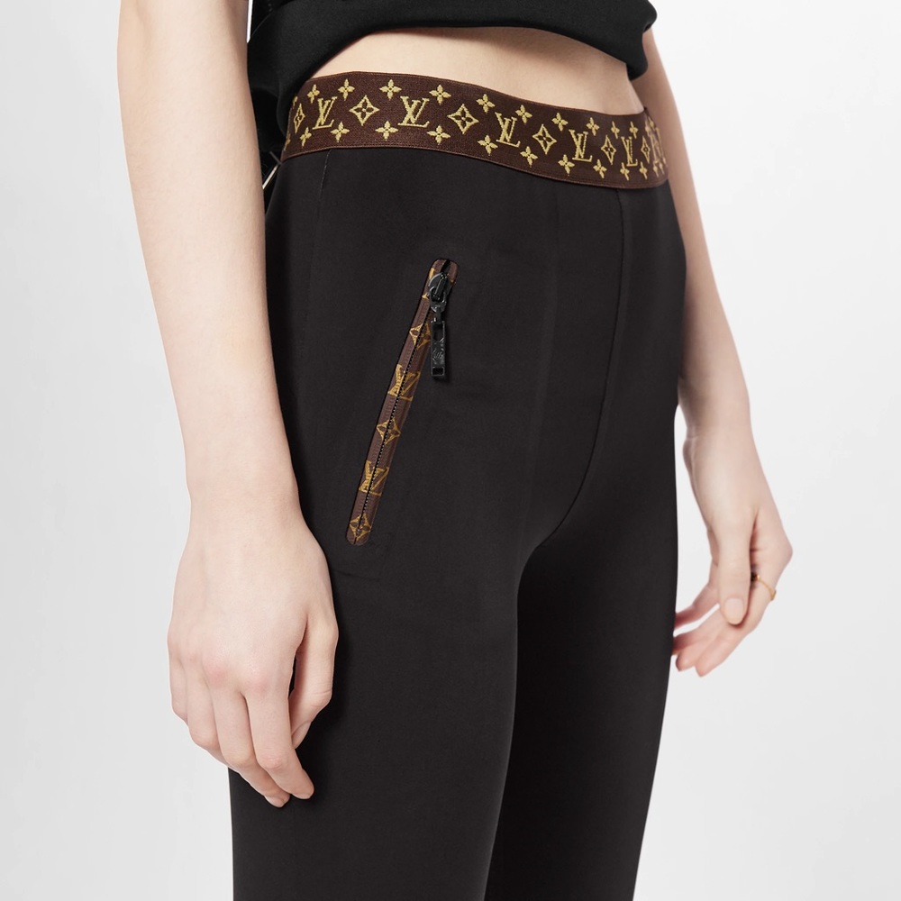 Louis Vuitton Leggings With Monogram Elastic Belt